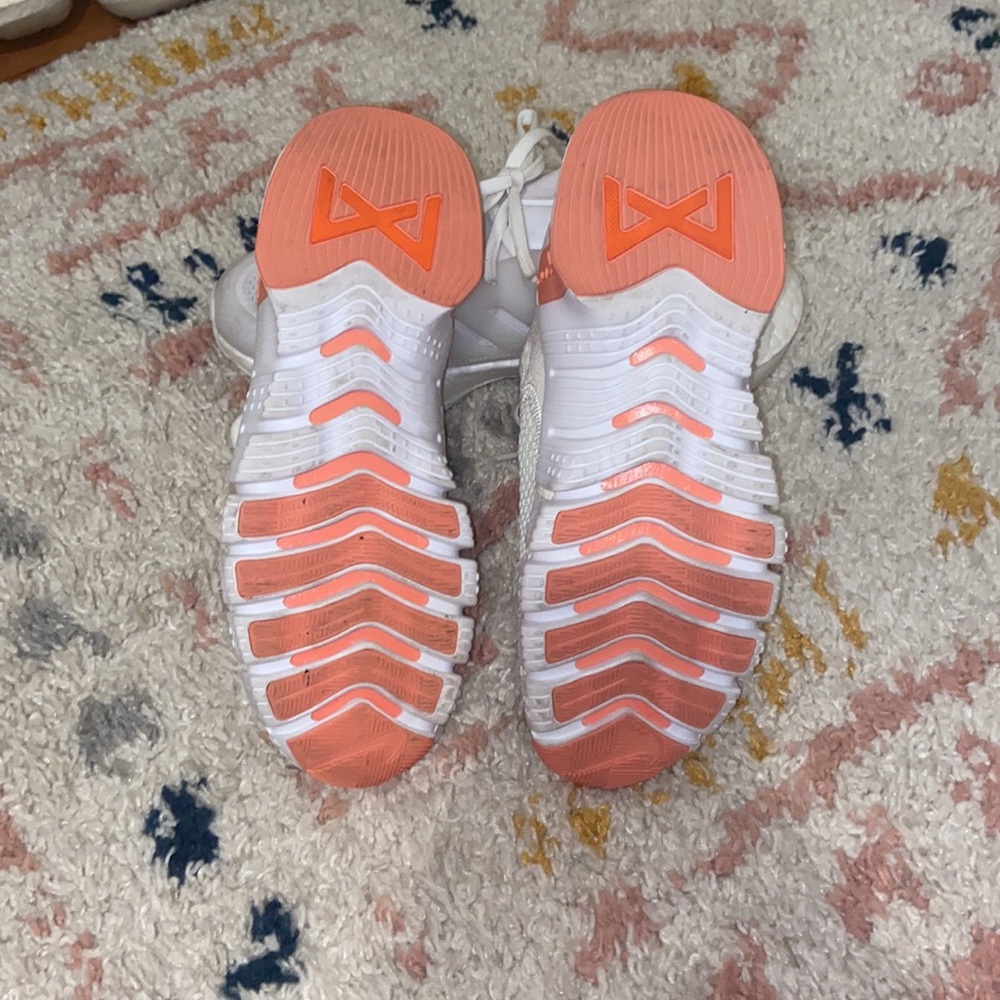 Nike Women's Athletic Shoes - White and Orange - Picture 5 of 5